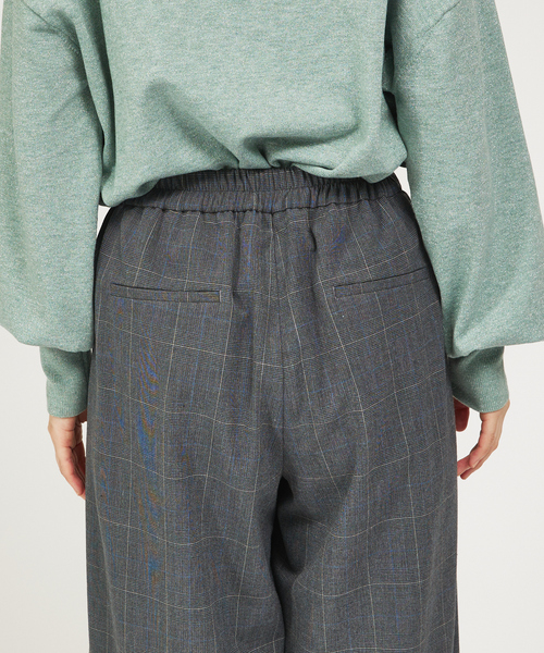 abahouse mavie（アバハウスマヴィ） パンツ グレンチェックタック