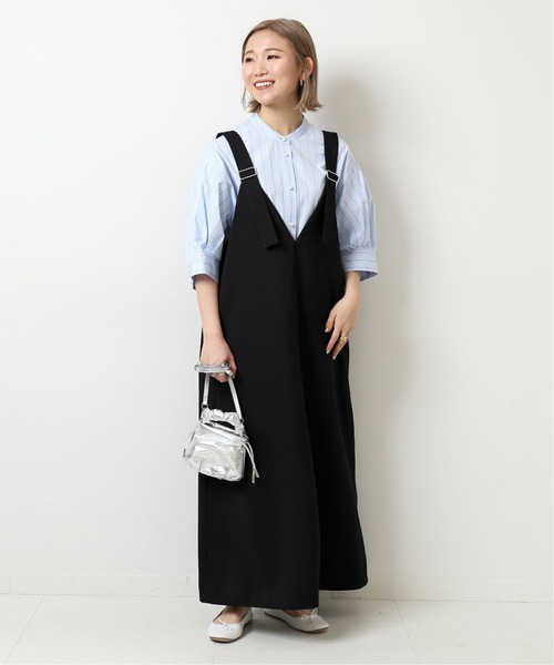 Spick & Span」 サロペットスカート 36 ホワイト レディース  