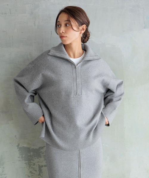 HEREIAM ニット セーター 「HEREIAM」マシンウォッシャブル可能