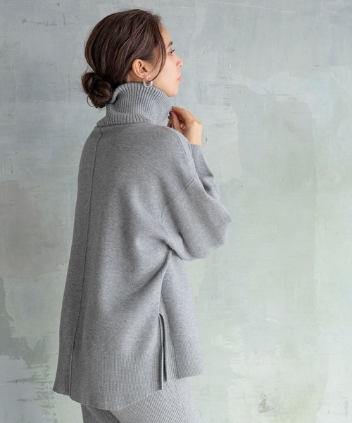 ニット セーター ANY（エニィ） ニット セーター 「洗濯機可能/8色展開」ハッピーカラー