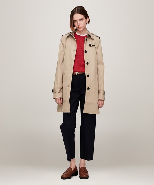 TOMMY HILFIGER トレンチコート コート トレンチコートウィズ