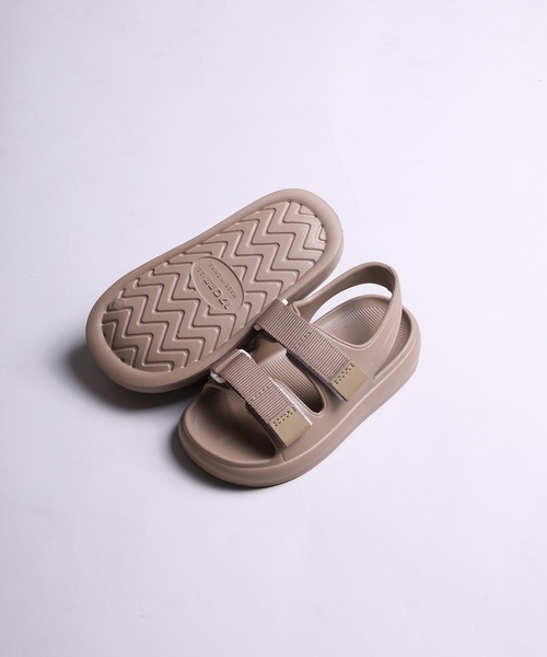 shoes365 サンダル 「shoes365」子供用 ダブルマジックテープサンダル