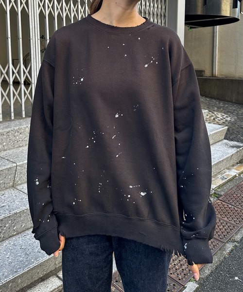 ONE DAY KMC トレーナー スウェット MOOJIMOOJI / CLASSIC CREWNECK