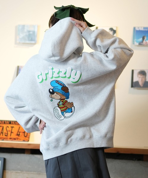 パーカー GRIZZLY/グリズリー パーカー 24G3334 レディース GRIZZLY パーカー GRIZZLY/グリズリー 24G3334 レディース