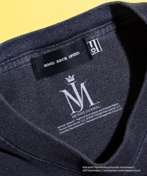 「GOOD ROCK SPEED」 半袖Tシャツ「Michael Jacksonコラボ」 L ブラック系その他5 メンズ