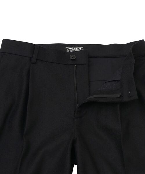 HYSTERIC GLAMOUR / ハイゲージスラックスパンツ HYSTERIC GLAMOUR（ヒステリックグラマー） スラックス タック