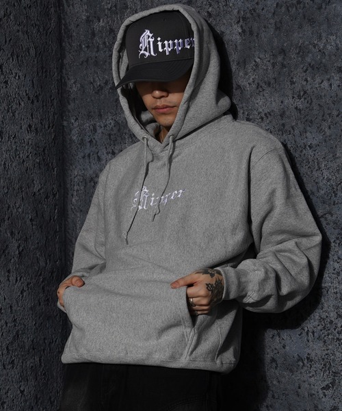 RIPPER パーカー 「RIPPER」OLD Rロゴ刺繍 スウェットパーカー / OLD R