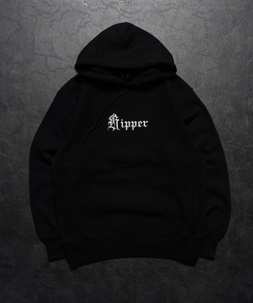 RIPPER パーカー 「RIPPER」OLD Rロゴ刺繍 スウェットパーカー / OLD R