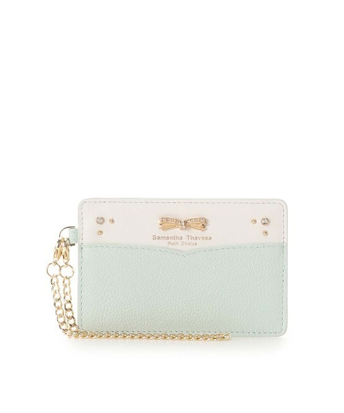 Samantha Thavasa Petit Choice パスケース バイカラー金具