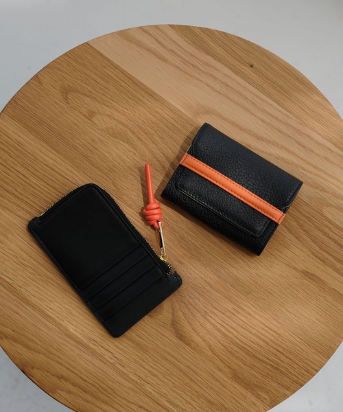 zakka リアルレザーノットストラップフラグメントケース（カードケース