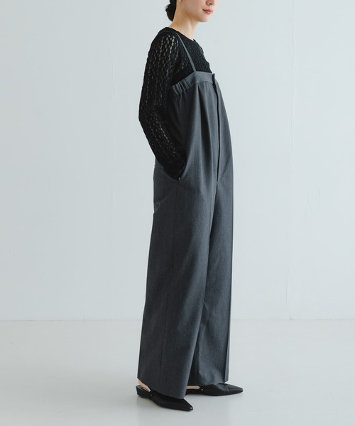 URBAN RESEARCH サロペット オーバーオール Iラインベア