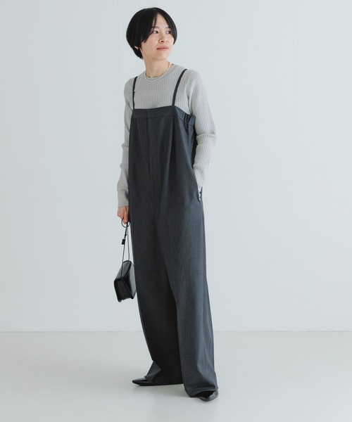 URBAN RESEARCH サロペット オーバーオール Iラインベア