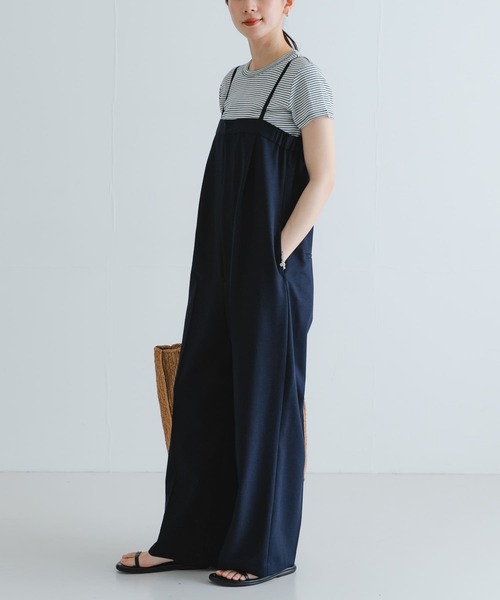 URBAN RESEARCH サロペット オーバーオール Iラインベア