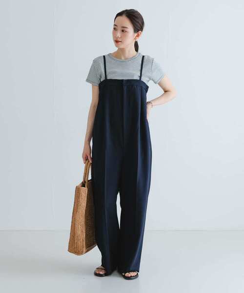 URBAN RESEARCH サロペット オーバーオール Iラインベア