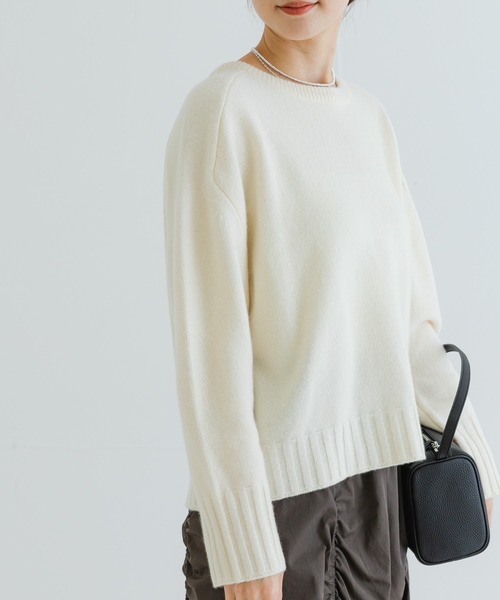 ニット セーター HAMILTON WOOL クルーネックニット レディース URBAN RESEARCH ニット セーター HAMILTON WOOL クルーネック
