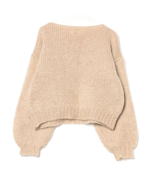 NOWOS」 長袖ニット - ベージュ レディース 