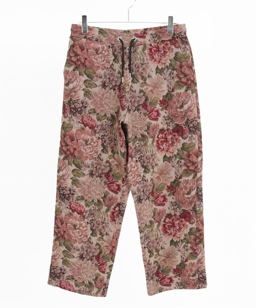 CAMBIO パンツ mp13116-Botanical Gobelin Wide Straight Pants