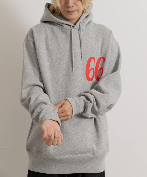 THE GOODLAND MARKET パーカー TONY 66 Fleece hoodie-A メンズ