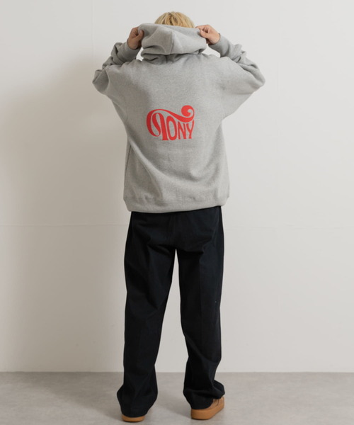 THE GOODLAND MARKET パーカー TONY 66 Fleece hoodie-A メンズ