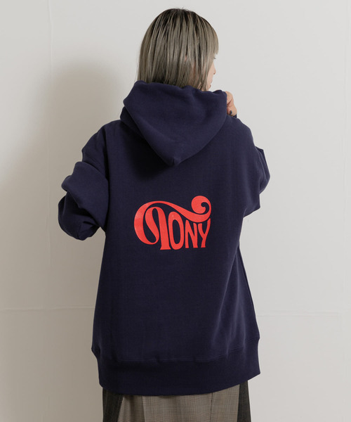 THE GOODLAND MARKET パーカー TONY 66 Fleece hoodie-A メンズ