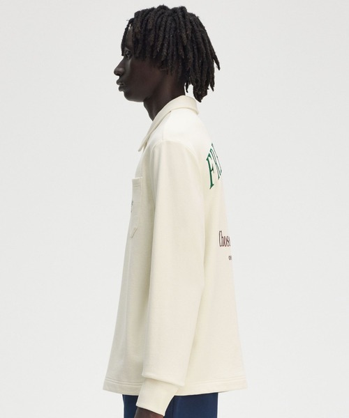 FRED PERRY : Champion スウェット FRED PERRY トレーナー スウェット Embroidered Champion