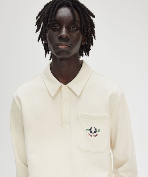 ★FRED PERRY Embroidered Champion Sweatshirt 関税込★ FRED PERRY トレーナー スウェット Embroidered Champion