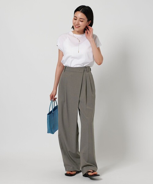 BEAUTY＆YOUTH UNITED ARROWS スラックス パンツ ポプリン 2