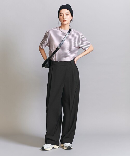 BEAUTY＆YOUTH UNITED ARROWS スラックス パンツ ポプリン 2