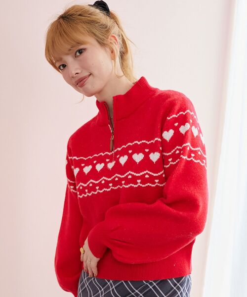 ウェアマスターズ　ニット　未使用 MAJESTIC LEGON（マジェスティックレゴン） ニット セーター ハート