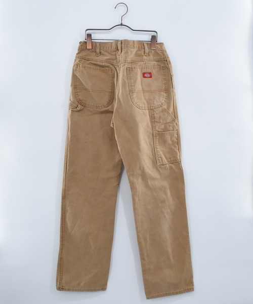 古着 Dickies ダックペインター ディッキーズ ブラウンダック ストリート Dickies（ディッキーズ） ダック カーペンターパンツ ペインター
