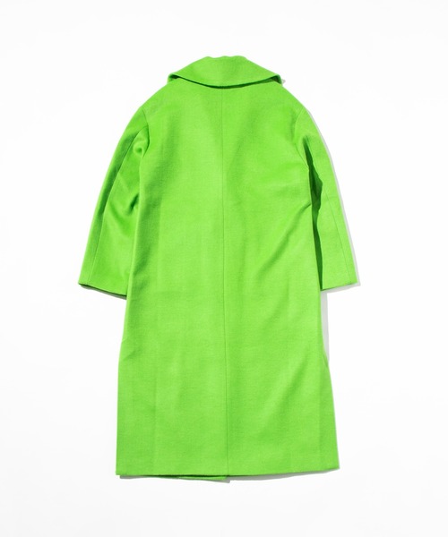 「WCJ」 チェスターコート FREE グレー レディース_画像3