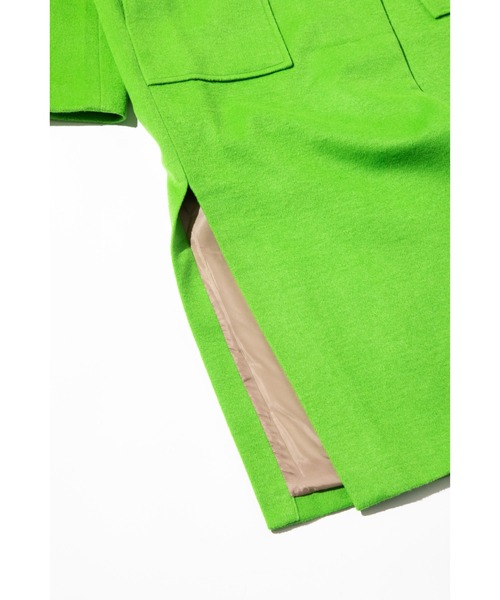 「WCJ」 チェスターコート FREE グレー レディース_画像6