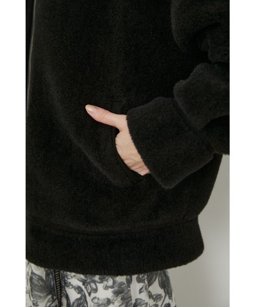 「rienda」 ブルゾン SMALL ブラック レディース_画像8