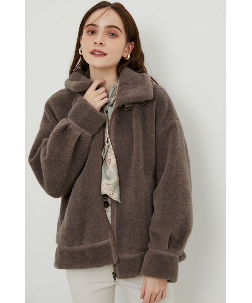 「rienda」 ブルゾン SMALL ブラック レディース_画像9