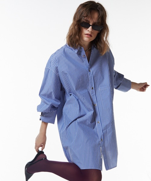 JOSE MOON（ジョゼムーン） ブラウス シャツ JOSEMOON STRIPE SHIRT