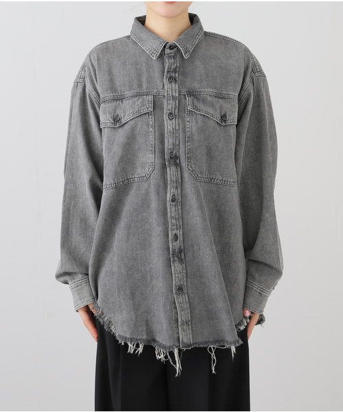 mother ブラウス シャツ 「MOTHER/マザー」Graveyard Shirt