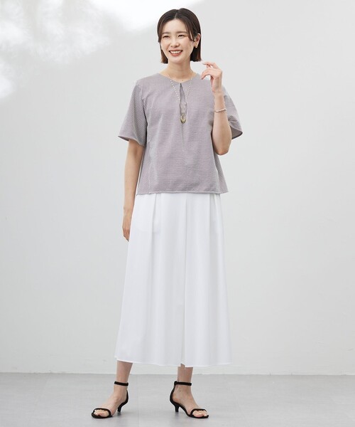 tシャツ 「洗える・抗菌防臭・吸水速乾」サッカージャージー ペプラム カットソー レディース tシャツ 「洗える・抗菌防臭・吸水速乾」サッカージャージー