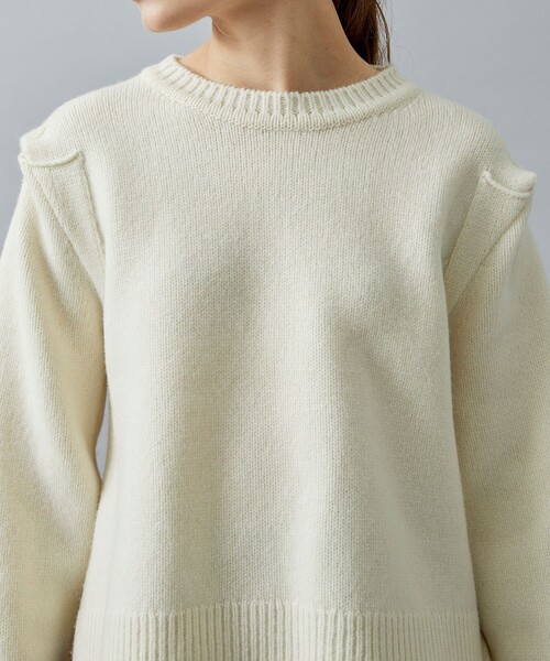 「WRAPINKNOT」 長袖ニット 0 ブラック レディース_画像5