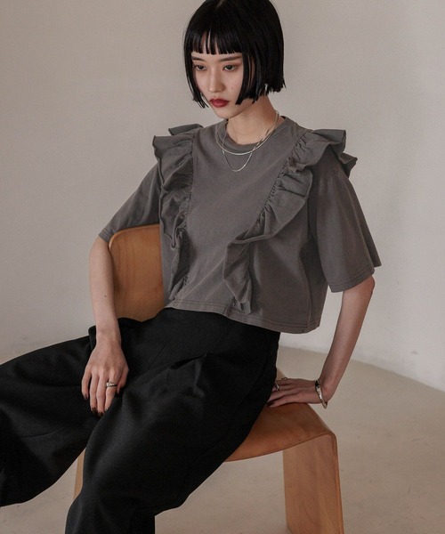 ★KODAK★ テリースリーブレスTシャツ＆パンツセット ビビットカラーノースリーブTOPS &ワイドパンツセットアップ/5色