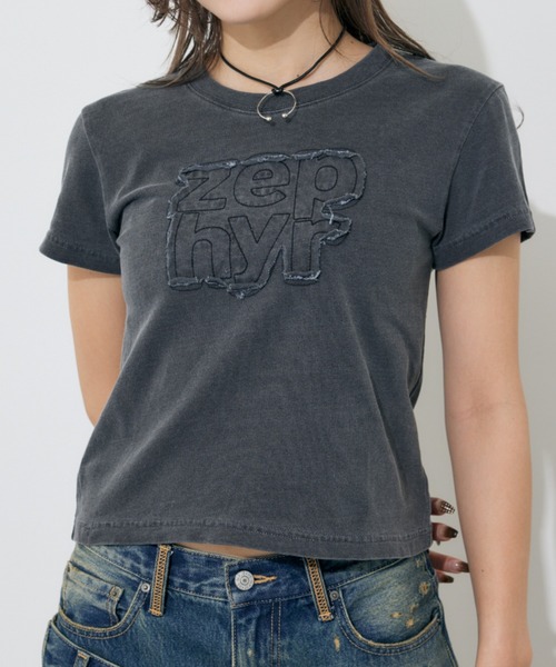 tシャツ 「限定カラーあり」PATCH LOGO COMPACT T/SH パッチロゴ コンパクト Tシャツ 半袖 夏服 レディース 限定カラーあり】PATCH LOGO COMPACT T/SH パッチロゴ