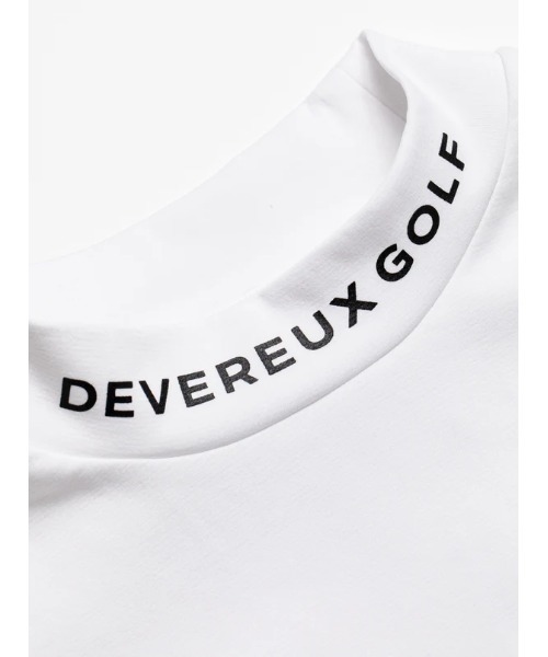 DEVEREUX GOLF tシャツ Over Seed デルタモックネック メンズ