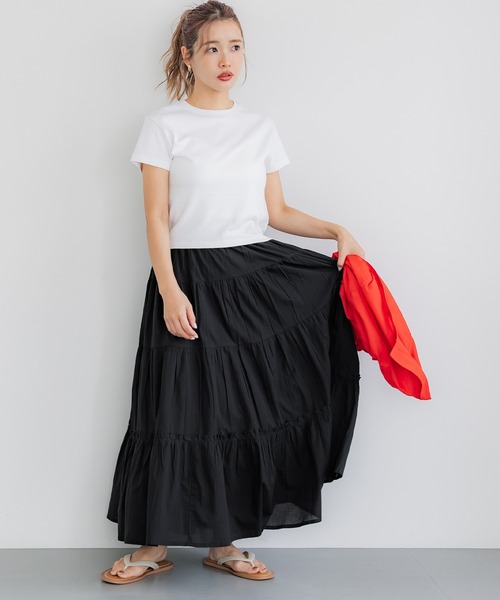 coca（コカ） スカート ティアードスカート : ZOZOTOWN Yahoo!店
