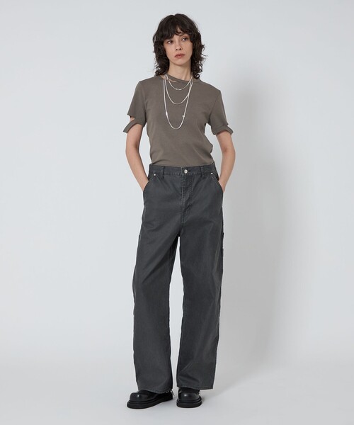 tシャツ 「ASTRAET」フライス クルーネックTシャツ レディース ASTRAET＞フライス クルーネックTシャツ