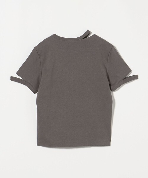 ASTRAET tシャツ 「ASTRAET」フライス エリソデスリット クルー