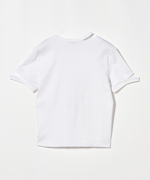 tシャツ 「ASTRAET」フライス クルーネックTシャツ レディース ASTRAET tシャツ 「ASTRAET」フライス エリソデスリット クルー