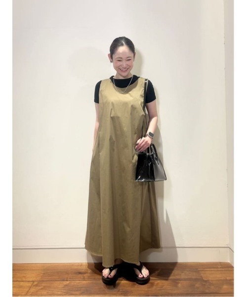 2025年購入アルアバイル　ジャンパースカート allureville（アルアバイル） ジャンパースカート Uネックライン