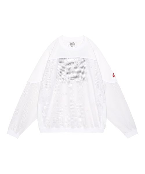 WISM tシャツ C.E / シーイー cavempt MESH TRACK CREW NECK