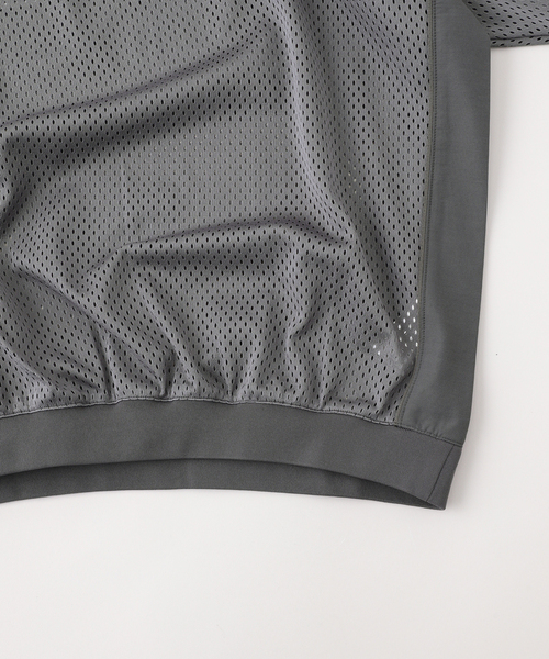 cavempt mesh knit ニット スウェット Cav Empt Side Mesh Loose Waffle Knit in Biege | Blues Store