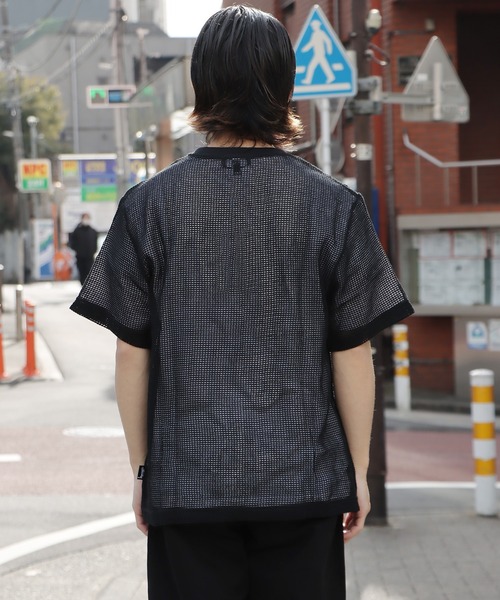 ★STUSSY★ TEAM COTTON MESH カットソー 半袖 STUSSY ステューシー カットソー 半袖 メンズ Cotton Mesh