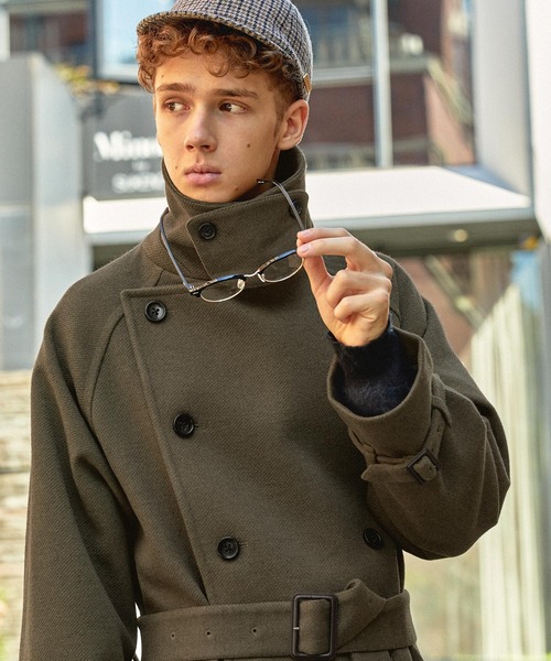 EMMA CLOTHES（エマクローズ） トレンチコート L グリーン メンズ